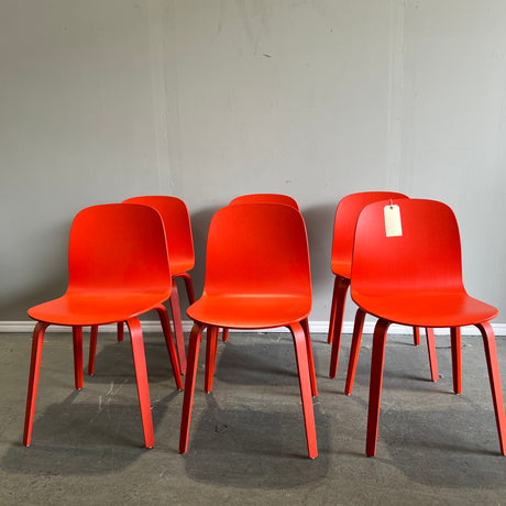 Design Within Reach Muuto Visu Set of 6 dining chairs (Retail $2800+)