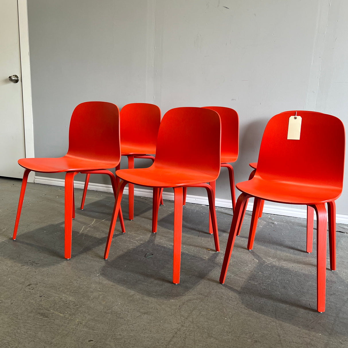 Design Within Reach Muuto Visu Set of 6 dining chairs (Retail $2800+)