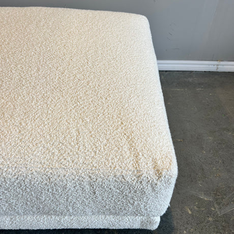 Maiden Home The Bond Italian Boucle Ottoman