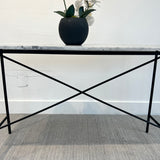 Serena & Lily Marble Console Table