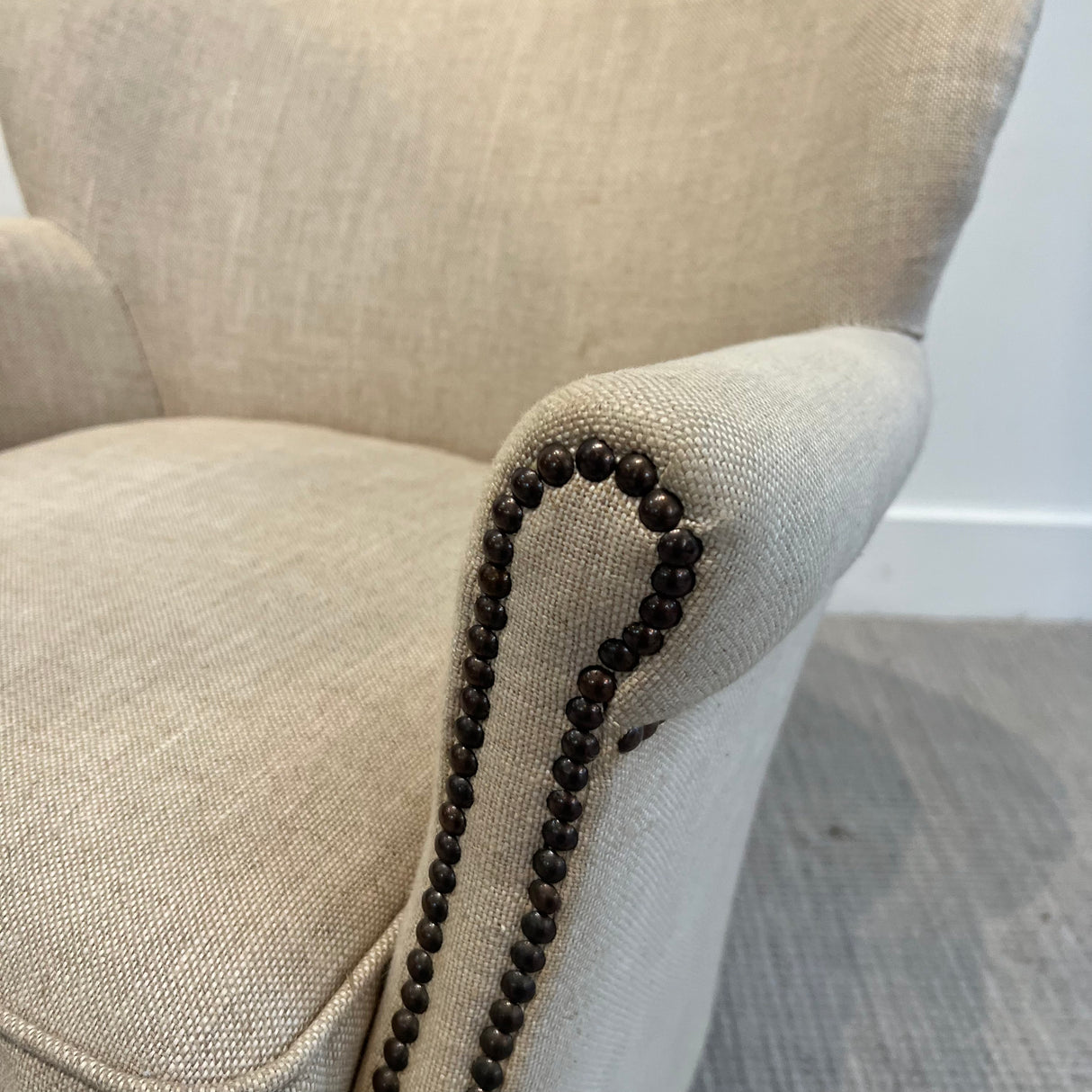 Restoration Hardware Professors Chair with Nailheads