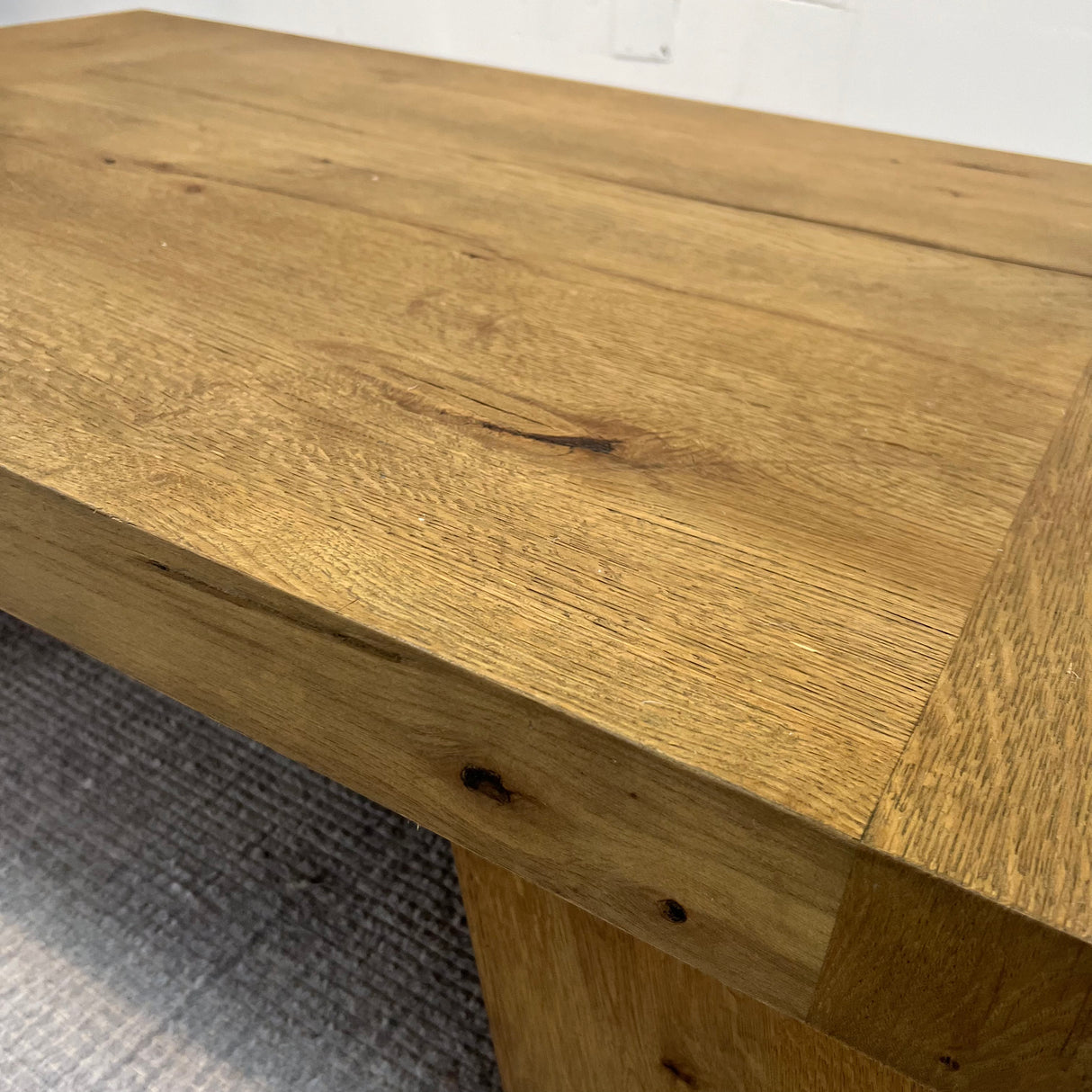 Restoration Hardware Davos Oak Coffee table