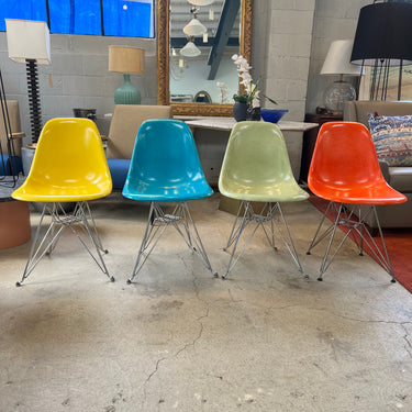 Authentic Modernica Fiberglass Chairs- SET OF 4