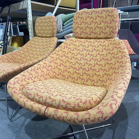 Allermiur Open Lounge chair with headrest - enliven mart