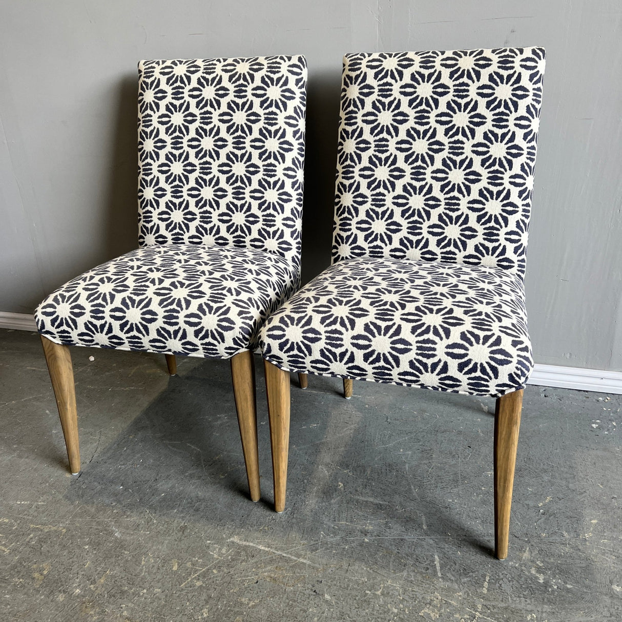 Anthropologie pair of dining chairs - enliven mart
