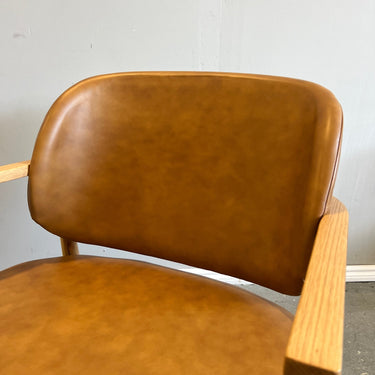 Article Levo Modern Lounge Chair Brown Leather - enliven mart