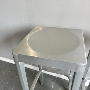 Authentic Emeco Aluminum Barstool by Philippe Starck, from Emeco - enliven mart