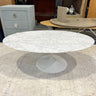 Authentic Knoll Eero Saarinen 42 oval marble coffee table - enliven mart