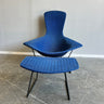 Authentic Vintage Beroia bird chair with ottoman by Knoll 1960's - enliven mart