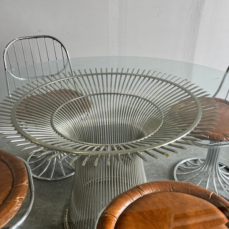 Authentic Vintage Knoll Warren Platner Dining Table - enliven mart