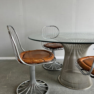 Authentic Vintage Knoll Warren Platner Dining Table - enliven mart