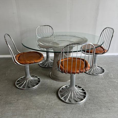 Authentic Vintage Knoll Warren Platner Dining Table - enliven mart