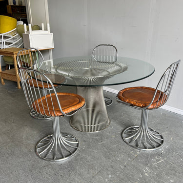Authentic Vintage Knoll Warren Platner Dining Table - enliven mart