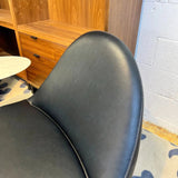 Bernhardt Design leather Mitt lounge chair - enliven mart