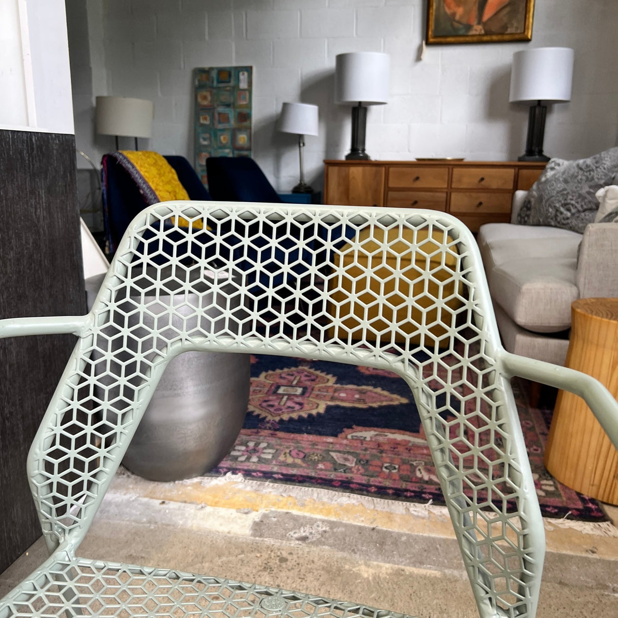 Blu Dot 'Set of 6' Brand New mesh armchair from Blu Dot - enliven mart