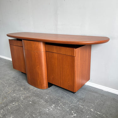 Danish MCM Skovby Møbelfabrik Teakwood Bar station with bar cart - enliven mart