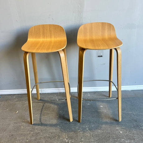 Design Within Reach Visu set of 2 Muuto Barstools - enliven mart