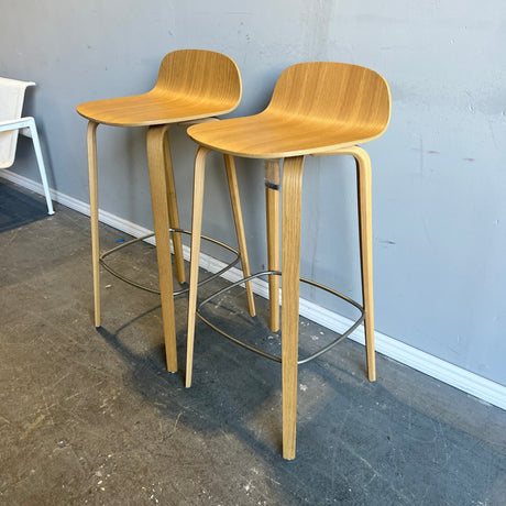 Design Within Reach Visu set of 2 Muuto Barstools - enliven mart