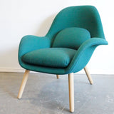 Fredericia Furniture Swoon Lounge Chair by Space Copenhagen - enliven mart