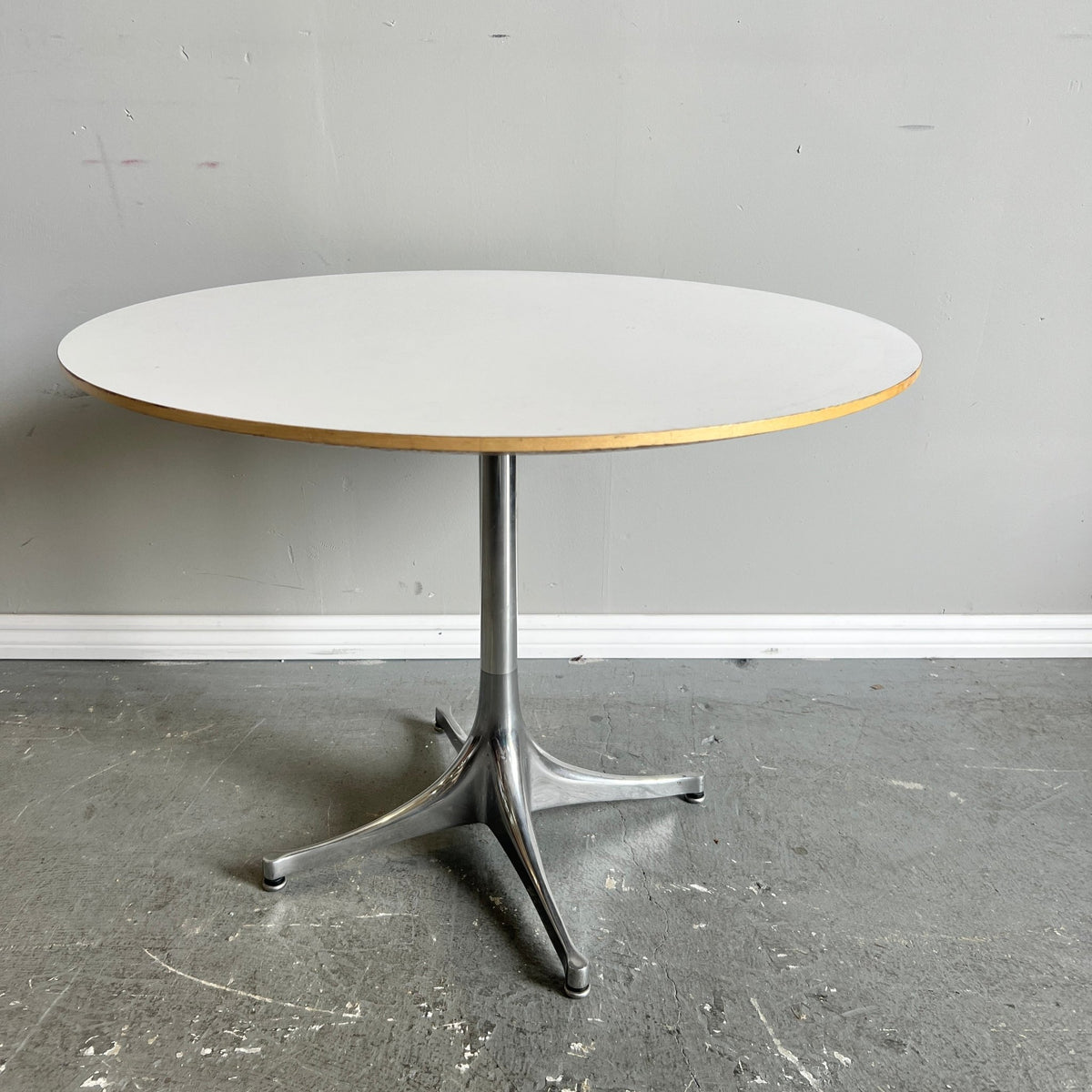 Herman Miller George Nelson Swag Leg Pedestal Coffee Table 