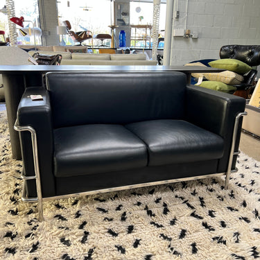 Le Corbusier style 2 seater sofa - enliven mart