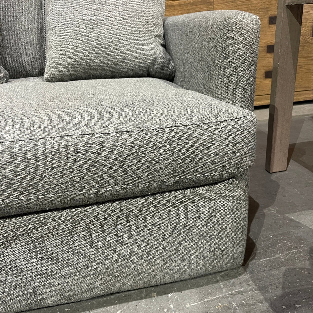 Lounge chair and ottoman - Crate & Barrel - enliven mart