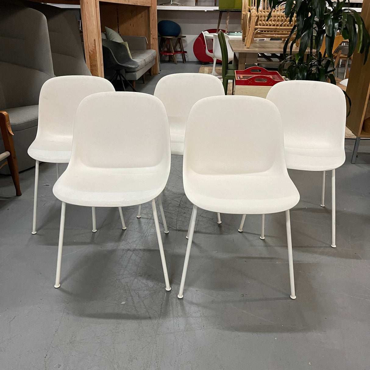 Muuto Fiber Lounge Chair (Set of 5) - enliven mart