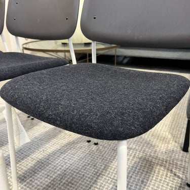 New! Design Within Reach Hay upholster set of 6 dining chairs - enliven mart