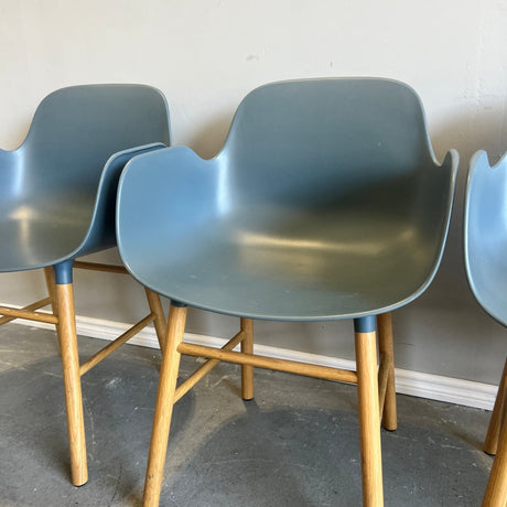 Normann Copenhagen set of 4 dining chairs - enliven mart