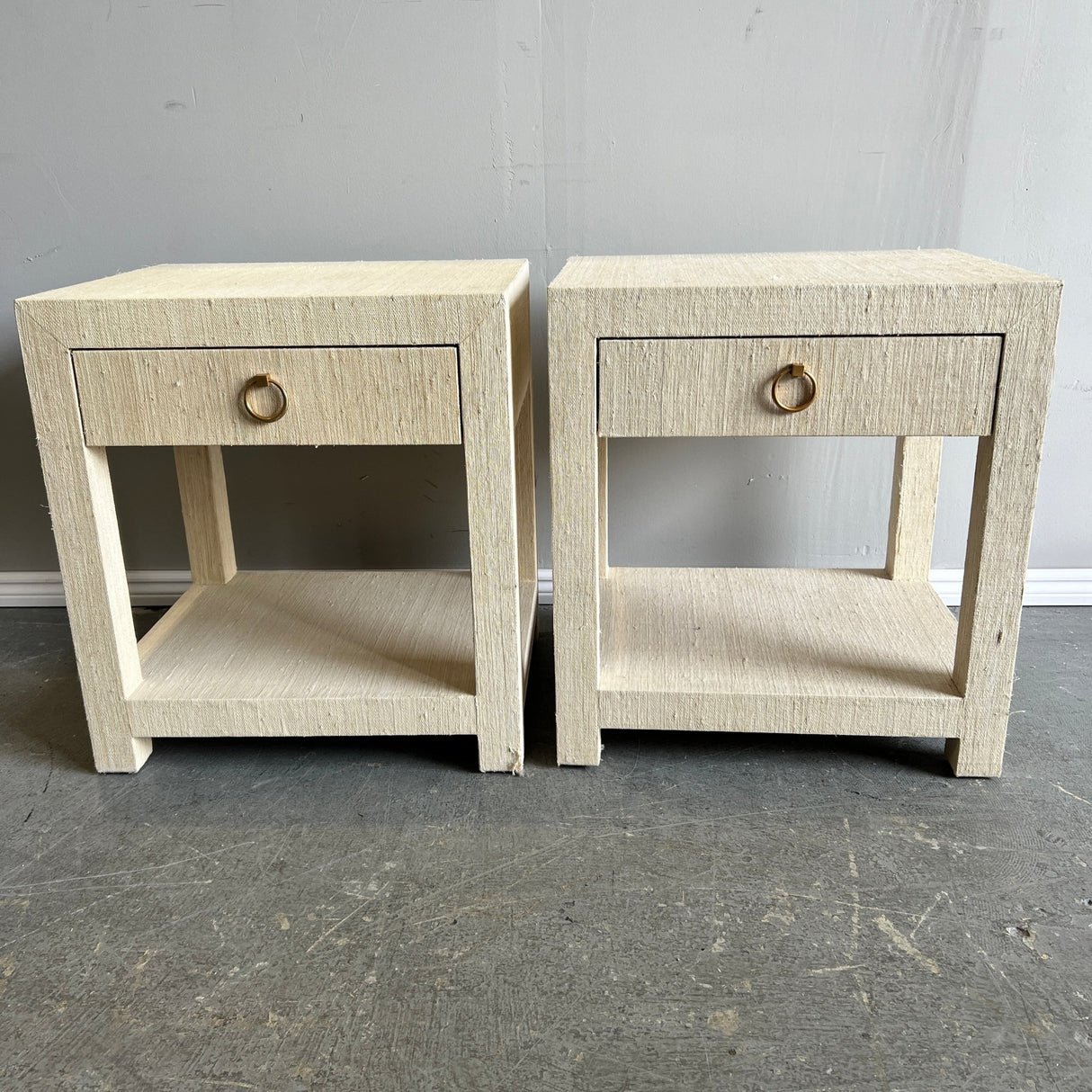 Pair of Serena &amp; Lily Blake 1-Drawer Nightstand – enliven mart