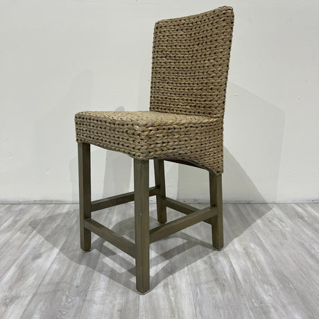 Pottery Barn Seagrass Barstool - enliven mart