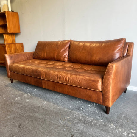 Rejuvenation Hastings Leather 86 Sofa - enliven mart