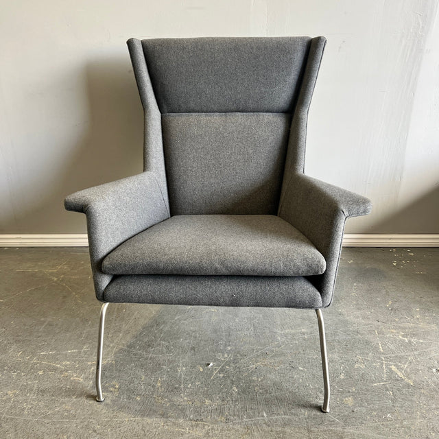 Room and Board Aidan Lounge chair Darker Gray - enliven mart