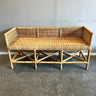 Serena & Lily Shore Bench Natural rattan - enliven mart