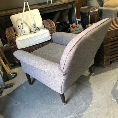 Tweed Reading Chair from West Elm - enliven mart