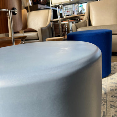 Urban Outfitter mila scallop ceramic indoor outdoor stool - enliven mart