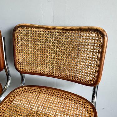 Vintage Made in Italy set of 4 Cesca chairs - enliven mart