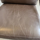 Vintage Milo Baughman for Thayer Coggin leather Lounge Chair - enliven mart