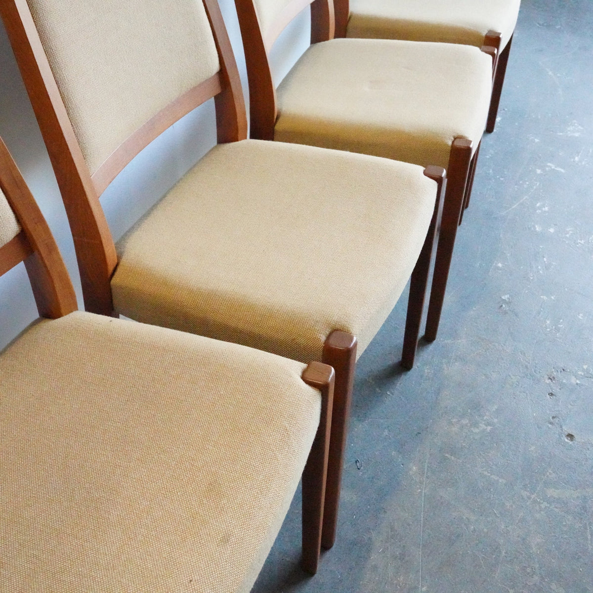 Vintage Swedish (Set of 6) Dining Chairs by Svegards Markaryd 