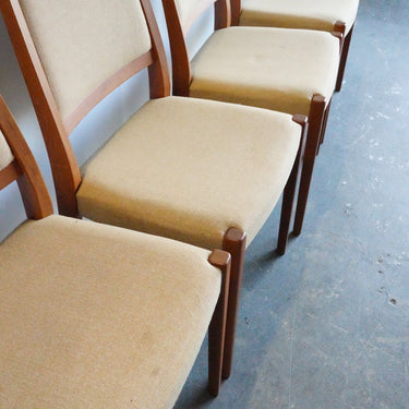 Vintage Swedish (Set of 6) Dining Chairs by Svegards Markaryd - enliven mart