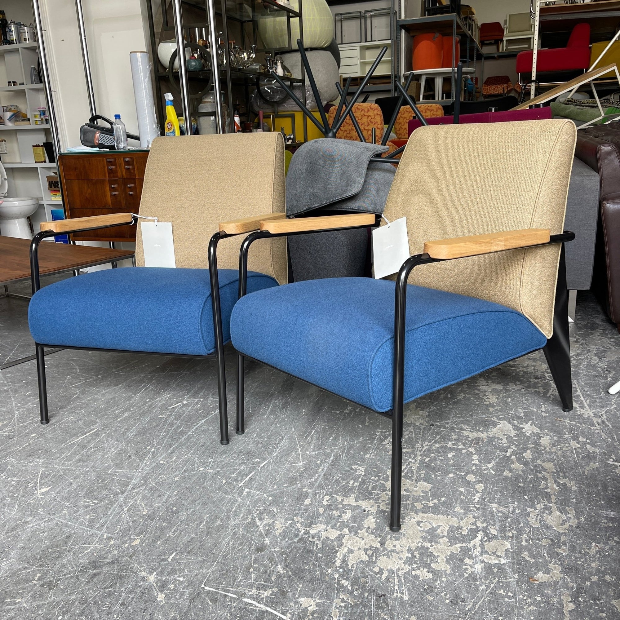 Vitra Prouvé fauteuil de lounge chair - enliven mart