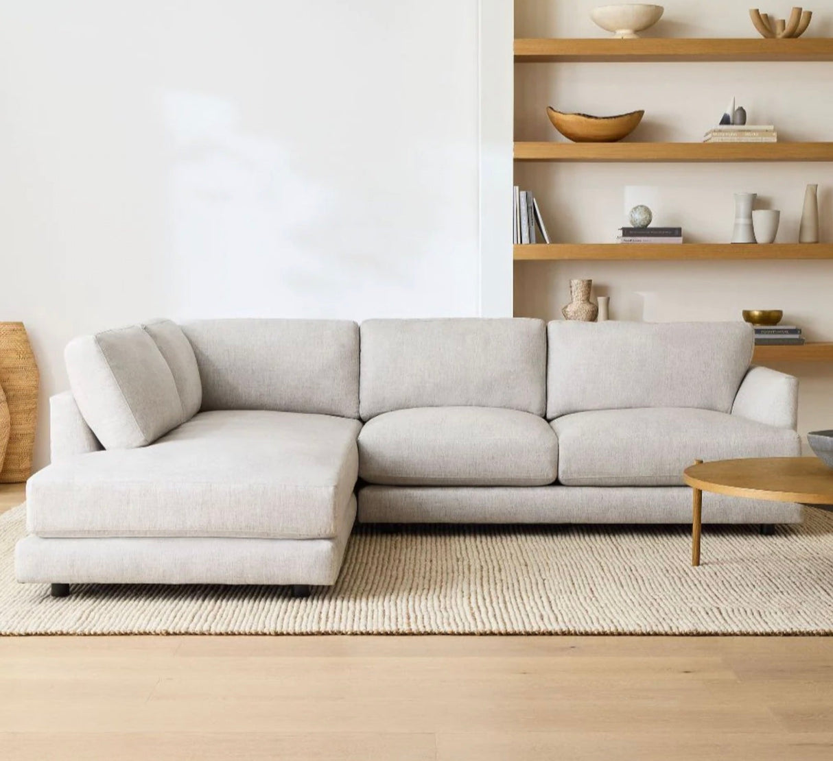 Chaise Sectional Sofa Enliven Mart